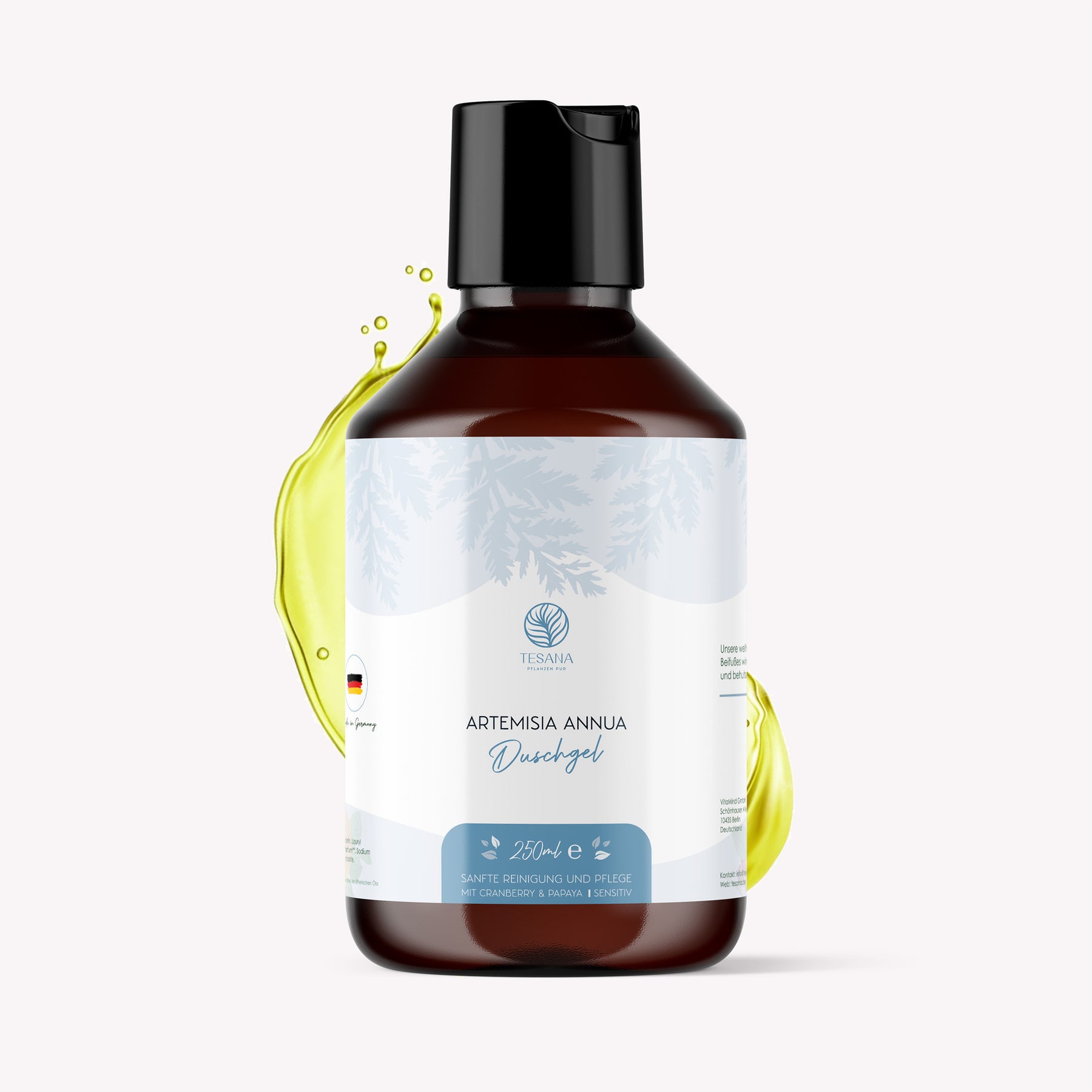 Artemisia annua shower gel