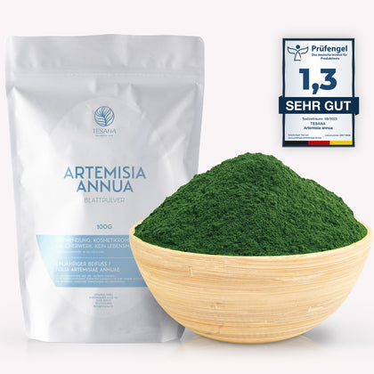 Poudre de feuilles d'Artemisia annua