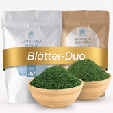 Pack économique « Feuilles coupées » d'Artemisia annua et de Moringa oleifera