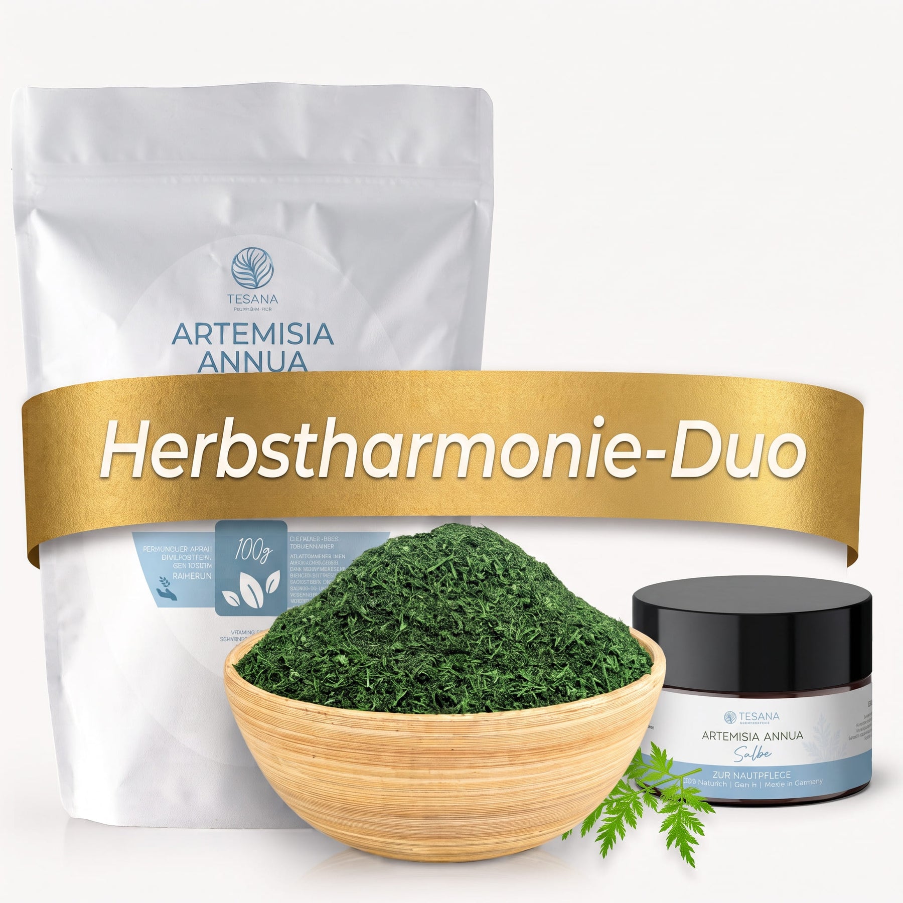 Artemisia annua Blattschnitt & Salbe "Herbstharmonie-Duo"